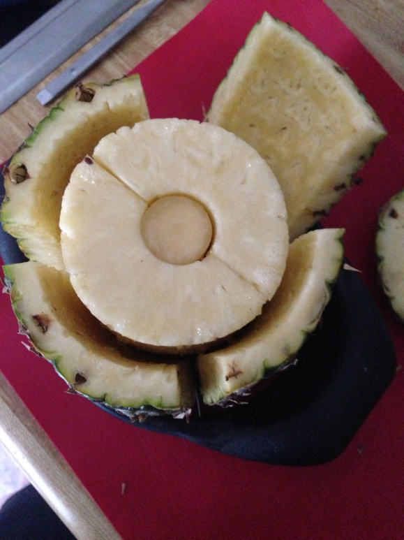 Tasty delightful perfectly sweet pineapple! 